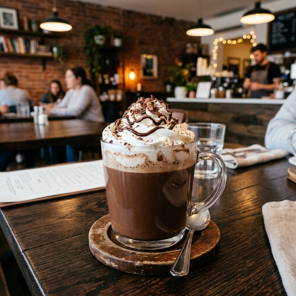 Caffe Mocha with Cream