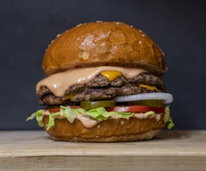 Double Cheese Smash Burger