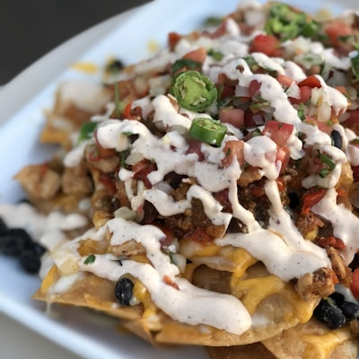 Loaded Cheese Nachos