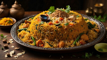Veg Hyderabadi Biryani